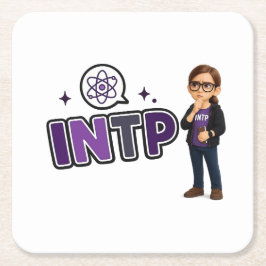 INTP — A Mente Investigadora Kartonnen Onderzetters