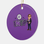 INTP — A Mente Investigadora Keramisch Ornament (Links)