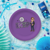 INTP — A Mente Investigadora Papieren Bordje (Feest)