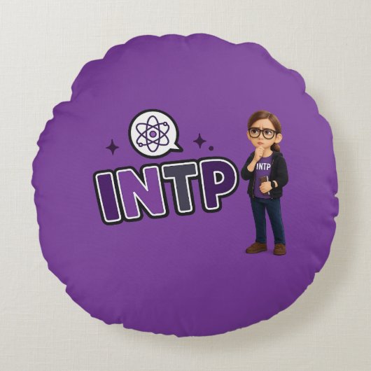 INTP — A Mente Investigadora Rond Kussen (Voorkant)
