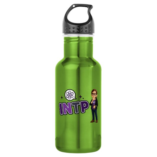 INTP — A Mente Investigadora Waterfles (Voorkant)
