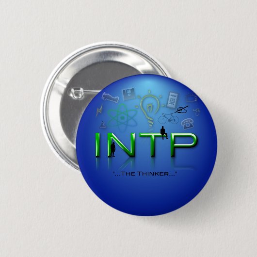 INTP-Button Ronde Button 5,7 Cm (Voorkant /achterkant)