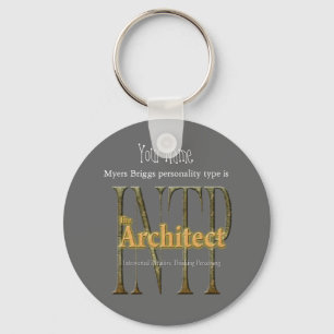 INTP de Architect Sleutelhanger