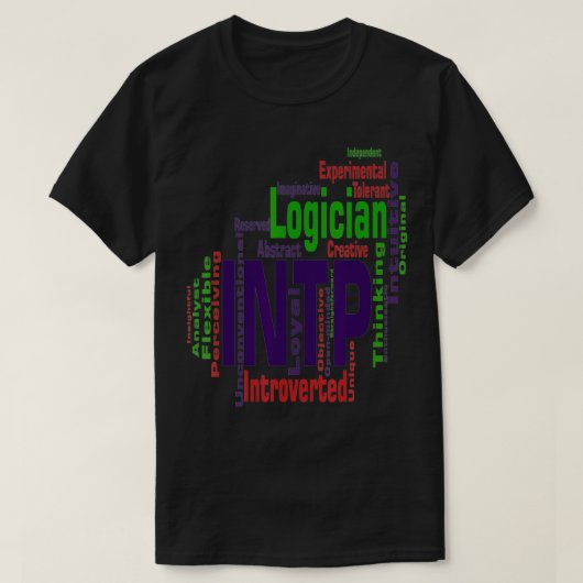 INTP de Logiciër T-shirt (Design voorkant)