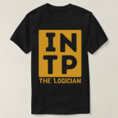 INTP Gele Druk T-shirt (Design voorkant)