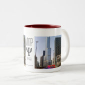 INTP I-ontwerp Tweekleurige Koffiemok (Voorkant rechts)