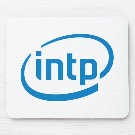 INTP Intel style Mousepad Muismat (Voorkant)