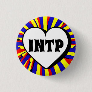 INTP MBTI 3 cm Ronde badge Ronde Button 3,2 Cm