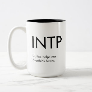 INTP Overdenk snellere Mok Gift