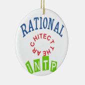 INTP Rationpersoonlijkheid Keramisch Ornament (Rechts)