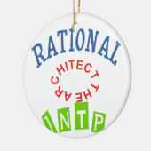 INTP Rationpersoonlijkheid Keramisch Ornament (Links)