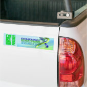 Intracraniële hypertensie Bewustmakingsmaand 2017 Bumpersticker (Op Truck)