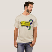 Intracraniële hypertensie: Onderhoudswaarschuwing T-shirt (Voorkant volledig)