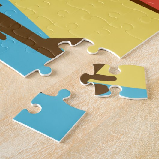 Intramurale vliegtuigen met middelbare aandrijving legpuzzel (Zijkant)