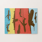 Intramurale vliegtuigen met middelbare aandrijving legpuzzel (Horizontaal)