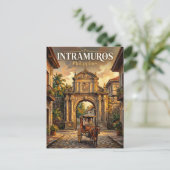 Intramuros Filipijnen Briefkaart (Staand voorkant)