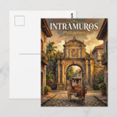 Intramuros Filipijnen Briefkaart (Voorkant / Achterkant)