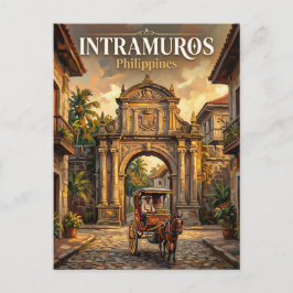 Intramuros Filipijnen Briefkaart
