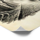 Intramuros Manila Kalesa Heritage  Poster (Hoek)