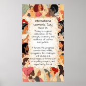 Intranational Women's Day Mission  Poster (Voorkant)