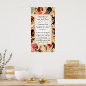 Intranationale Missie van de Vrouwendag Poster (Keuken)