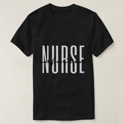 Intraveneuze IV-therapie Oncologie Nur T-shirt (Design voorkant)
