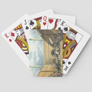 Intrede van de Spoorweg bij Edge Hill, Liverpool,  Pokerkaarten