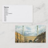 Intrede van de Spoorweg bij Edge Hill, Liverpool,  Visitekaartje (Voorkant / Achterkant)