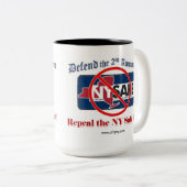 Intrekken van de NY Safe Act Cofee Mok (Voorkant rechts)