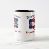 Intrekken van de NY Safe Act Cofee Mok (Center)