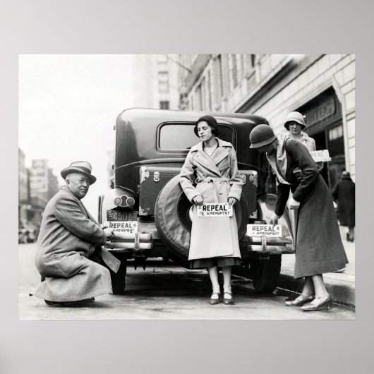 INTREKKING BUMPERSTICKERS 1932 POSTER (Voorkant)