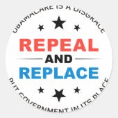 Intrekking en vervanging ronde sticker (Voorkant)