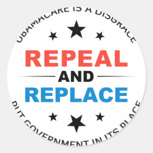 Intrekking en vervanging ronde sticker