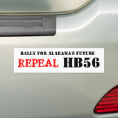 Intrekking HB56 Bumpersticker (Op auto)