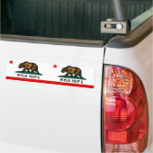 Intrekking Prop 8 - California Double Beer Bumpersticker (Op Truck)