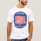 Intrekking van de Patriot Act T-shirt (Voorkant)