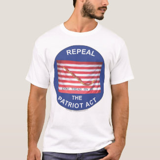 Intrekking van de Patriot Act T-shirt