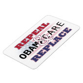 Intrekking & Vervang Obamacare Magnet Magneet (Linkerzijde)