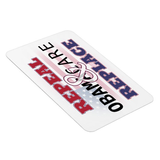 Intrekking & Vervang Obamacare Magnet Magneet (Rechterzijde)