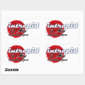 Intrepid Hakuba Stickers - Rechthoek (Vel)