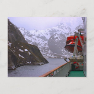 Intrepid-ontdekkingsreiziger, Noorse reis Briefkaart