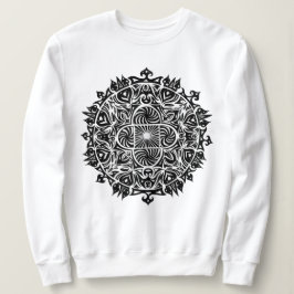 Intricat Hypnotisch Mandala Kunst Trui
