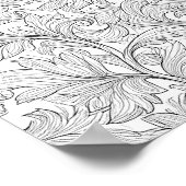Intricate Adult Coloring Page: Intertwined Ivy Poster (Hoek)