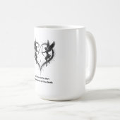 Intricate Affection T-Shirt Koffiemok (Voorkant rechts)