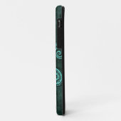 Intricate Blue Stone Octopus Case-Mate iPhone Case (Achterkant/links)