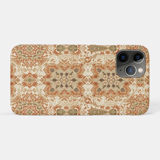 Intricate Bohemian Tile Pattern in Earthy Terracot Case-Mate iPhone Case (Achterkant (horizontaal))