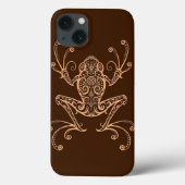 Intricate bruine kikker Case-Mate iPhone case (Achterkant)