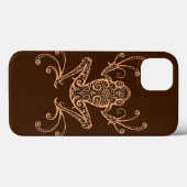 Intricate bruine kikker Case-Mate iPhone case (Achterkant (horizontaal))