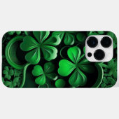 INTRICATE DARK GREEN IRISH SHAMROCKS Case-Mate iPhone CASE (Achterkant (horizontaal))