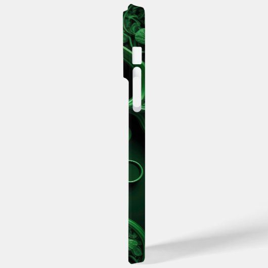 INTRICATE DARK GREEN IRISH SHAMROCKS Case-Mate iPhone CASE (Achterkant / Links)